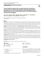 A novel method to address the association between received dose intensity and survival outcome: benefits of approaching treatment intensification at a more individualised level in a trial of the European Osteosarcoma Intergroup