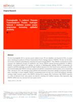 Prostaglandin F-2 alpha-induced Prostate Transmembrane Protein, Androgen Induced 1 mediates ovarian cancer progression increasing epithelial plasticity