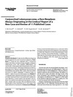 Conjunctival Leiomyosarcoma, a Rare Neoplasm Always Originating at the Limbus? Report of a New Case and Review of 11 Published Cases