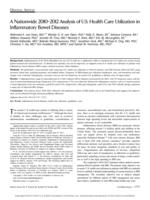 A Nationwide 2010-2012 Analysis of U.S. Health Care Utilization in Inflammatory Bowel Diseases