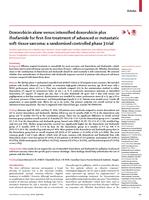 Doxorubicin alone versus intensified doxorubicin plus ifosfamide for first-line treatment of advanced or metastatic soft-tissue sarcoma: a randomised controlled phase 3 trial