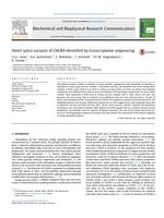 Novel splice variants of CXCR4 identified by transcriptome sequencing