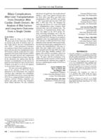 Biliary Complications After Liver Transplantation From Donation After Cardiac Death Donors: An Analysis of Risk Factors and Long-term Outcome From a Single Center