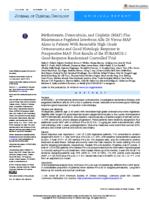 Methotrexate, Doxorubicin, and Cisplatin (MAP) Plus Maintenance Pegylated Interferon Alfa-2b Versus MAP Alone in Patients With Resectable High-Grade Osteosarcoma and Good Histologic Response to Preoperative MAP: First Results of the EURAMOS-1 Good Respons