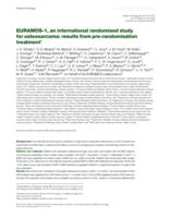 EURAMOS-1, an international randomised study for osteosarcoma: results from pre-randomisation treatment
