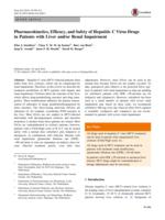 Pharmacokinetics, Efficacy, and Safety of Hepatitis C Virus Drugs in Patients with Liver and/or Renal Impairment