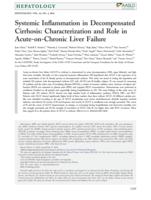 Systemic Inflammation in Decompensated Cirrhosis: Characterization and Role in Acute-on-Chronic Liver Failure