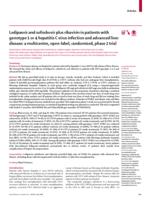 Ledipasvir and sofosbuvir plus ribavirin in patients with genotype 1 or 4 hepatitis C virus infection and advanced liver disease: a multicentre, open-label, randomised, phase 2 trial