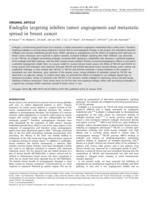 Endoglin targeting inhibits tumor angiogenesis and metastatic spread in breast cancer