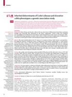 Inherited determinants of Crohn's disease and ulcerative colitis phenotypes: a genetic association study