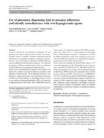 Use of pharmacy dispensing data to measure adherence and identify nonadherence with oral hypoglycemic agents