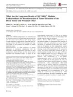 What Are the Long-term Results of MUTARS(A (R)) Modular Endoprostheses for Reconstruction of Tumor Resection of the Distal Femur and Proximal Tibia?