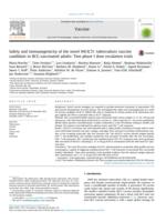 Safety and immunogenicity of the novel H4:IC31 tuberculosis vaccine candidate in BCG-vaccinated adults: Two phase I dose escalation trials