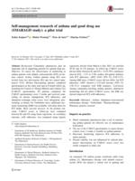 Self-management research of asthma and good drug use (SMARAGD study): a pilot trial