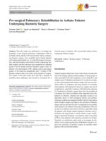 Pre-surgical Pulmonary Rehabilitation in Asthma Patients Undergoing Bariatric Surgery