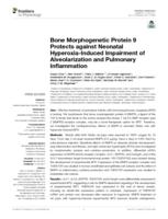 Bone Morphogenetic Protein 9 Protects against Neonatal Hyperoxia-Induced Impairment of Alveolarization and Pulmonary Inflammation