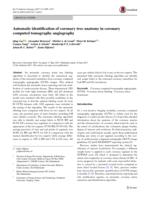 Automatic identification of coronary tree anatomy in coronary computed tomography angiography