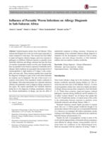 Influence of Parasitic Worm Infections on Allergy Diagnosis in Sub-Saharan Africa