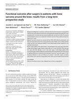 Functional outcome after surgery in patients with bone sarcoma around the knee; results from a long-term prospective study