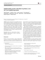 Implementing genetic education in primary care: the Gen-Equip programme
