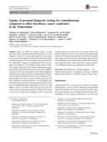 Uptake of prenatal diagnostic testing for retinoblastoma compared to other hereditary cancer syndromes in the Netherlands