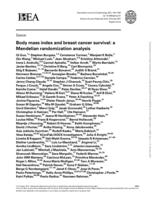 Body mass index and breast cancer survival: a Mendelian randomization analysis
