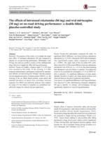 The effects of intranasal esketamine (84 mg) and oral mirtazapine (30 mg) on on-road driving performance: a double-blind, placebo-controlled study