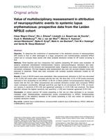 Value of multidisciplinary reassessment in attribution of neuropsychiatric events to systemic lupus erythematosus: prospective data from the Leiden NPSLE cohort