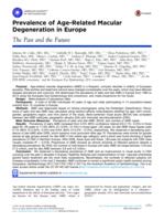 Prevalence of Age-Related Macular Degeneration in Europe