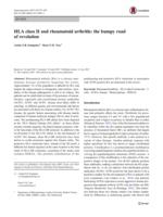 HLA class II and rheumatoid arthritis: the bumpy road of revelation