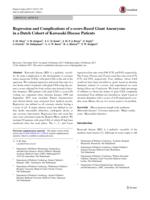 Regression and Complications of z-score-Based Giant Aneurysms in a Dutch Cohort of Kawasaki Disease Patients