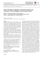 What Is the Role of Allogeneic Cortical Strut Grafts in the Treatment of Fibrous Dysplasia of the Proximal Femur?