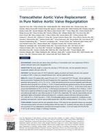 Transcatheter Aortic Valve Replacement in Pure Native Aortic Valve Regurgitation