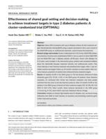 Effectiveness of shared goal setting and decision making to achieve treatment targets in type 2 diabetes patients: A cluster-randomized trial (OPTIMAL)