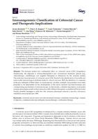 Immunogenomic Classification of Colorectal Cancer and Therapeutic Implications