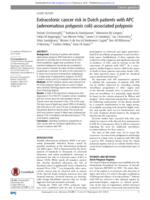 Extracolonic cancer risk in Dutch patients with APC (adenomatous polyposis coli)-associated polyposis