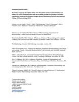 Common Language Description of the Term Rheumatic and Musculoskeletal Diseases (RMDs) for Use in Communication With the Lay Public, Healthcare Providers, and Other Stakeholders Endorsed by the European League Against Rheumatism (EULAR) and the American Co