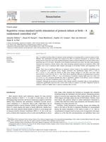 Repetitive versus standard tactile stimulation of preterm infants at birth - A randomized controlled trial