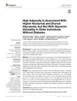 High Adiposity Is Associated With Higher Nocturnal and Diurnal Glycaemia, but Not With Glycemic Variability in Older Individuals Without Diabetes