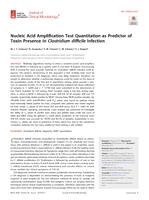 Nucleic Acid Amplification Test Quantitation as Predictor of Toxin Presence in Clostridium difficile Infection