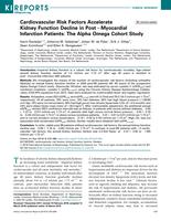 Cardiovascular Risk Factors Accelerate Kidney Function Decline in Post-Myocardial Infarction Patients: The Alpha Omega Cohort Study