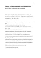 Epigenetic DNA methylation changes associated with headache chronification: A retrospective case-control study