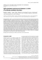 IgG4-mediated autoimmune diseases: a niche of antibody-mediated disorders