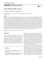 Serum sialylation changes in cancer