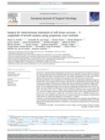 Surgery for metachronous metastasis of soft tissue sarcoma