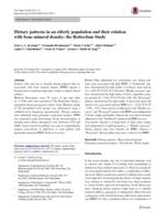 Dietary patterns in an elderly population and their relation with bone mineral density: the Rotterdam Study