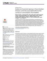 Evidence of zoonotic leprosy in Para A, Brazilian Amazon, and risks associated with human contact or consumption of armadillos