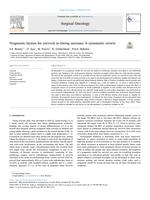 Prognostic factors for survival in Ewing sarcoma: A systematic review