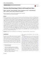 Pulmonary Valve Morphology in Patients with Bicuspid Aortic Valves