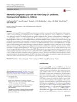 A Potential Diagnostic Approach for Foetal Long-QT Syndrome, Developed and Validated in Children